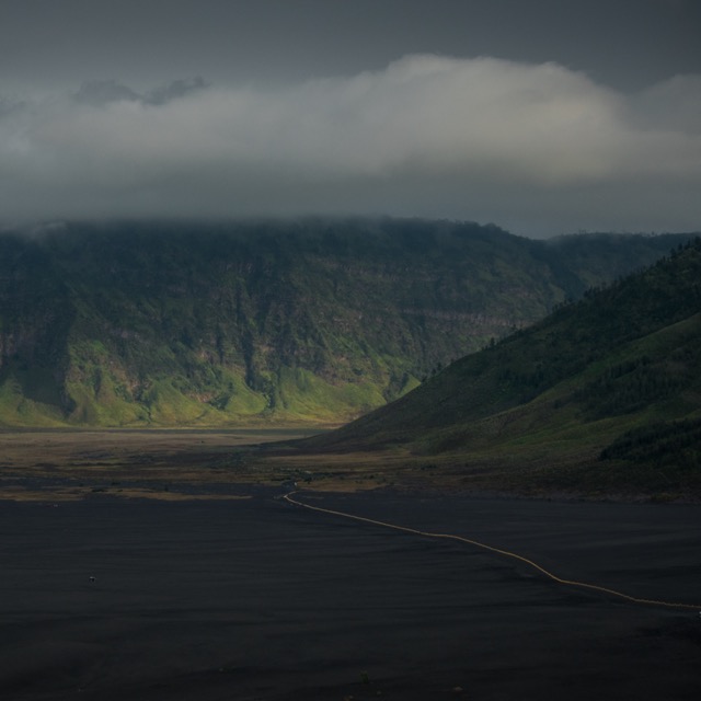 Bromo caldera, Indonesia